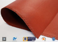 0.9mm Silicone Coated Fiberglass Fabric For Welding Tear Resistance