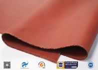 580g Silicone Coated Fiberglass Cloth High Temperature Resistant Red