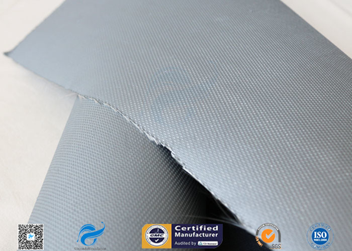 1050gsm 0.85mm Silicone Coated Fiberglass Cloth Non Metallic Compensator