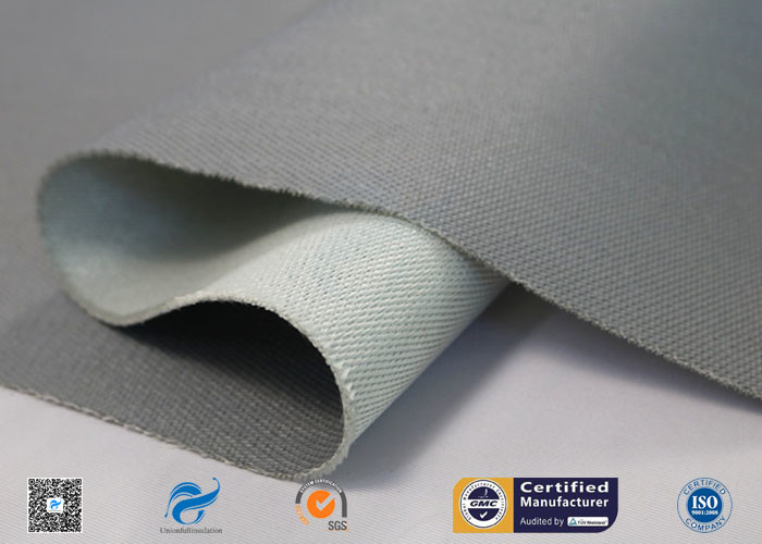 3784 Silicone Coated Fiberglass Fabric Fireproof Cloth With 150g One Side Coating