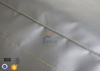 25mm Actuator Thermal Insulation Covers , Fire Retardant Insulation Blanket Silicone Fiberglass Fabric